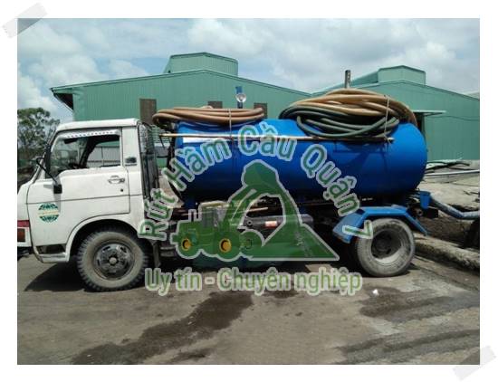 Dịch vụ hút bể phốt Bắc Ninh uy tín